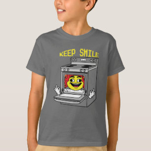 T-shirt Gardez Sourire Soleil dans Four