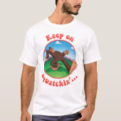 T-shirt Gardez sur Squatchin'… (Devant)