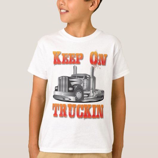 T-shirt Gardez sur Truckin (Devant)