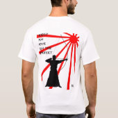 T-shirt gardez un oeil sur la cible (la police de (Dos)