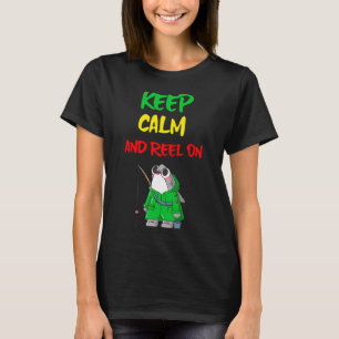 T-shirt Gardez votre calme et continuez à rembobiner / req