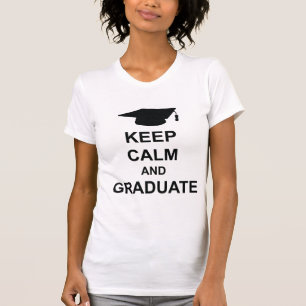 T-shirt Gardez Votre Calme Et Diplôme