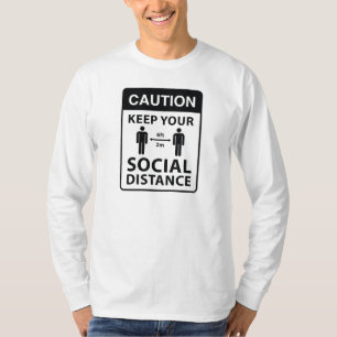 T-shirt Gardez votre distance sociale