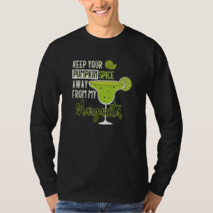 T-shirt Gardez Votre Épice Citrouille Éloignée De Mon Anti