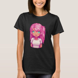 T-shirt Gardien Céleste fille rose