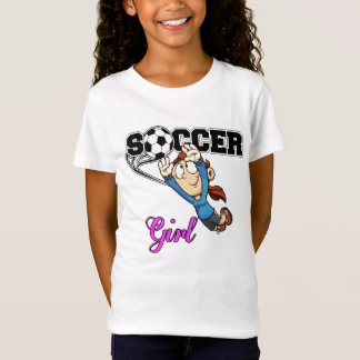 T-Shirt Gardien de but de fille du football