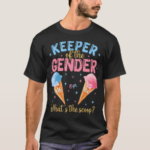 T-shirt Gardien De La Crème De Glace Genre Ce Que Le Gen S
