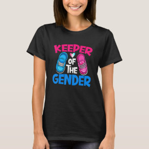 T-shirt Gardien De La Fête De Révélation De Sexe Grossesse