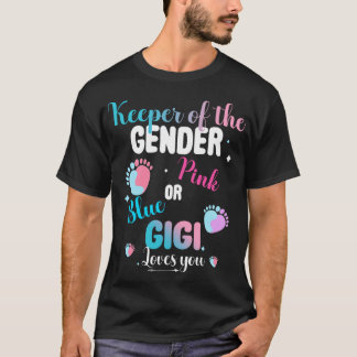 T-shirt Gardien de la révélation de bébé genre 2023 Gigi L