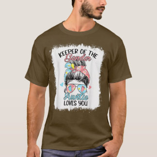 T-shirt Gardien De La Révélation De Sexe La Femme Aime Yo