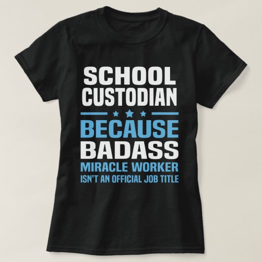T-shirt Gardien de l'école (Design devant)