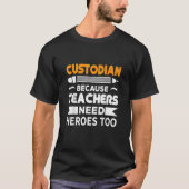 T-shirt Gardien de l'école (Devant)