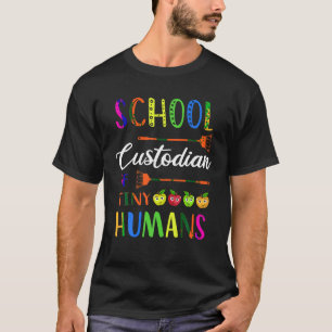 T-shirt Gardien De L'École De Minuscules Humains Gardiens 