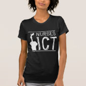 T-shirt Gardien de NursesICT (blanc) (Devant)