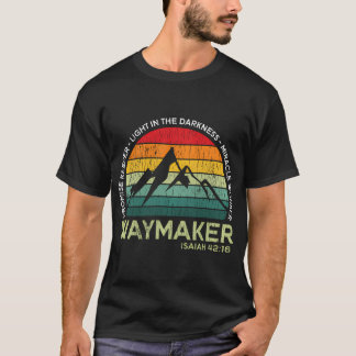 T-shirt Gardien de promesses de waymaker vintage Miracle W