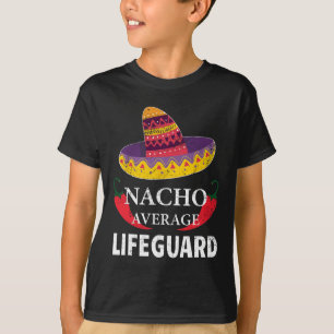 T-shirt Gardien de sauvetage moyen Nacho Cinco De Mayo Cha
