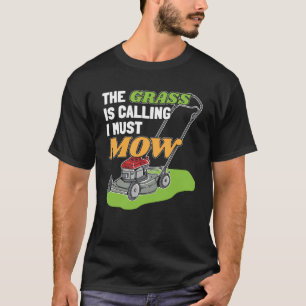 T-shirt Gardien de sol pour une tondeuse de pelouse