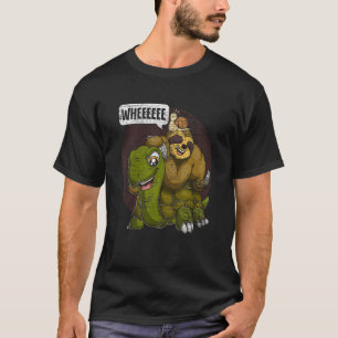 T-shirt Gardien de zoo d'animaux Escargot Tortue Paresseux