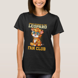 T-shirt Gardien de zoo de chat sauvage Léopard Amateur d'a