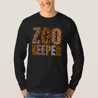 T-shirt gardien de zoo Gardien de zoo Zoologiste_1