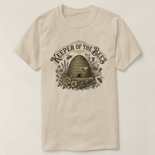 T-shirt Gardien des abeilles victorien (Design devant)