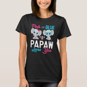 T-shirt Gardien Des Éléphants Mignons Du Genre Papaw Vous