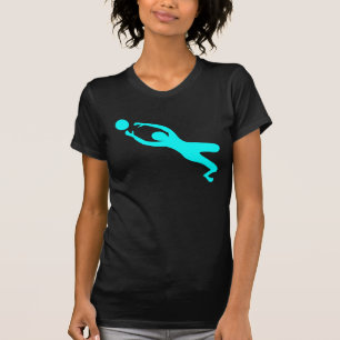 T-shirt Gardien des objectifs - Cyan
