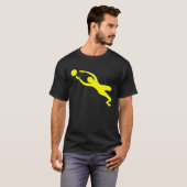 T-shirt Gardien des objectifs - Jaune (Devant entier)