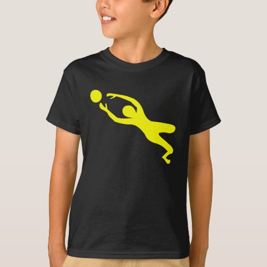T-shirt Gardien des objectifs - Jaune (Devant)