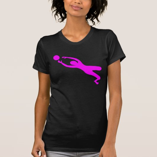 T-shirt Gardien des objectifs - Magenta (Devant)