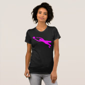 T-shirt Gardien des objectifs - Magenta (Devant entier)