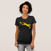 T-shirt Gardien des objectifs - orange (Devant entier)