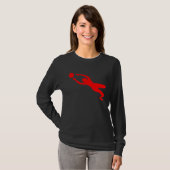T-shirt Gardien des objectifs - Rouge (Devant entier)