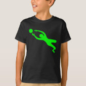 T-shirt Gardien des objectifs - Vert (Devant)