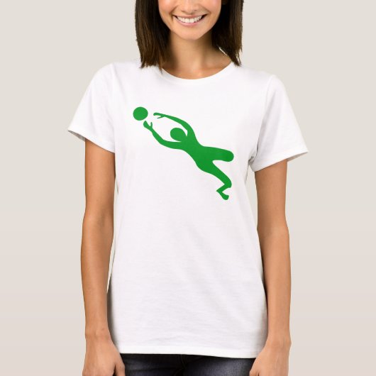T-shirt Gardien des objectifs - Vert herbe (Devant)