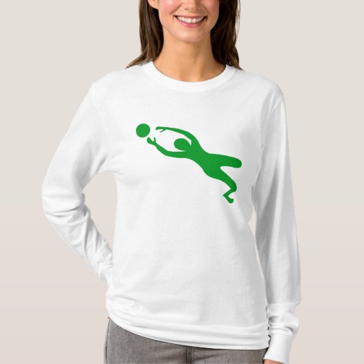 T-shirt Gardien des objectifs - Vert herbe (Devant)