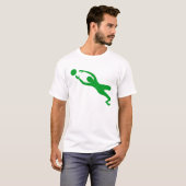 T-shirt Gardien des objectifs - Vert herbe (Devant entier)