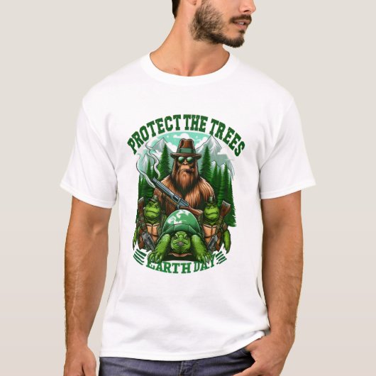 T-shirt Gardien des tortues (Devant)