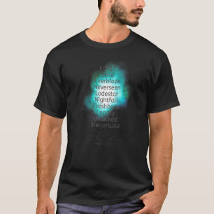 T-shirt Gardien Des Villes Perdues Série De Livres Titres 