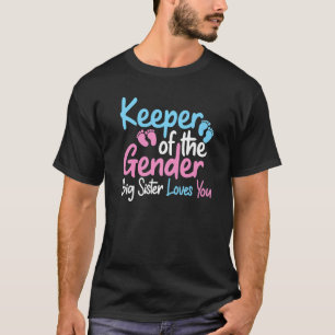 T-shirt Gardien Du Genre Grande Soeur Vous Aime Gen Mignon