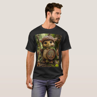 T-shirt Gardien du gland, mignon monstre de la forêt