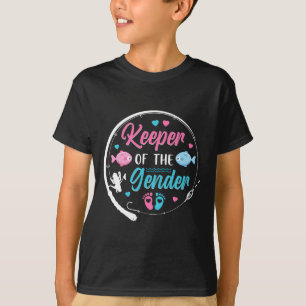 T-shirt Gardien Du Poisson De Genre Révélation De Famille