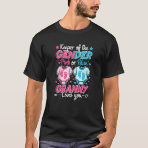 T-shirt Gardien Du Sexe Révèle Rose Ou Bleu Granny Aime