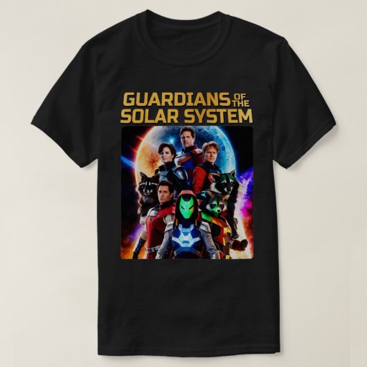 T-shirt Gardien du système solaire MC Universe Super Her (Design devant)
