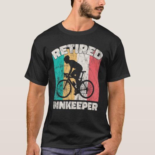 T-shirt Gardien retraité (Devant)