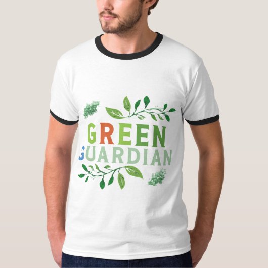 T-shirt Gardien vert (Devant)
