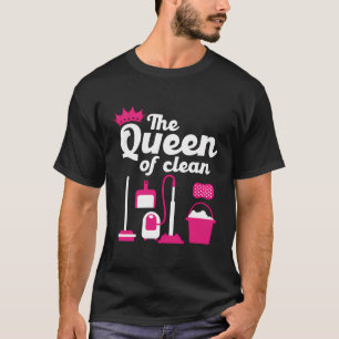 T-shirt Gardienne De L'École Des Femmes Janitresse La Rein