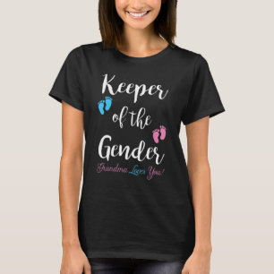 T-shirt Gardienne du genre Grand-mère vous aime