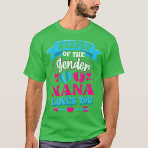 T-shirt Gardienne Du Genre Nana Vous Aime Révéler Le Genre
