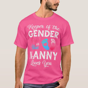 T-shirt Gardienne Du Genre Nanny Aime Votre Bébé Annonce